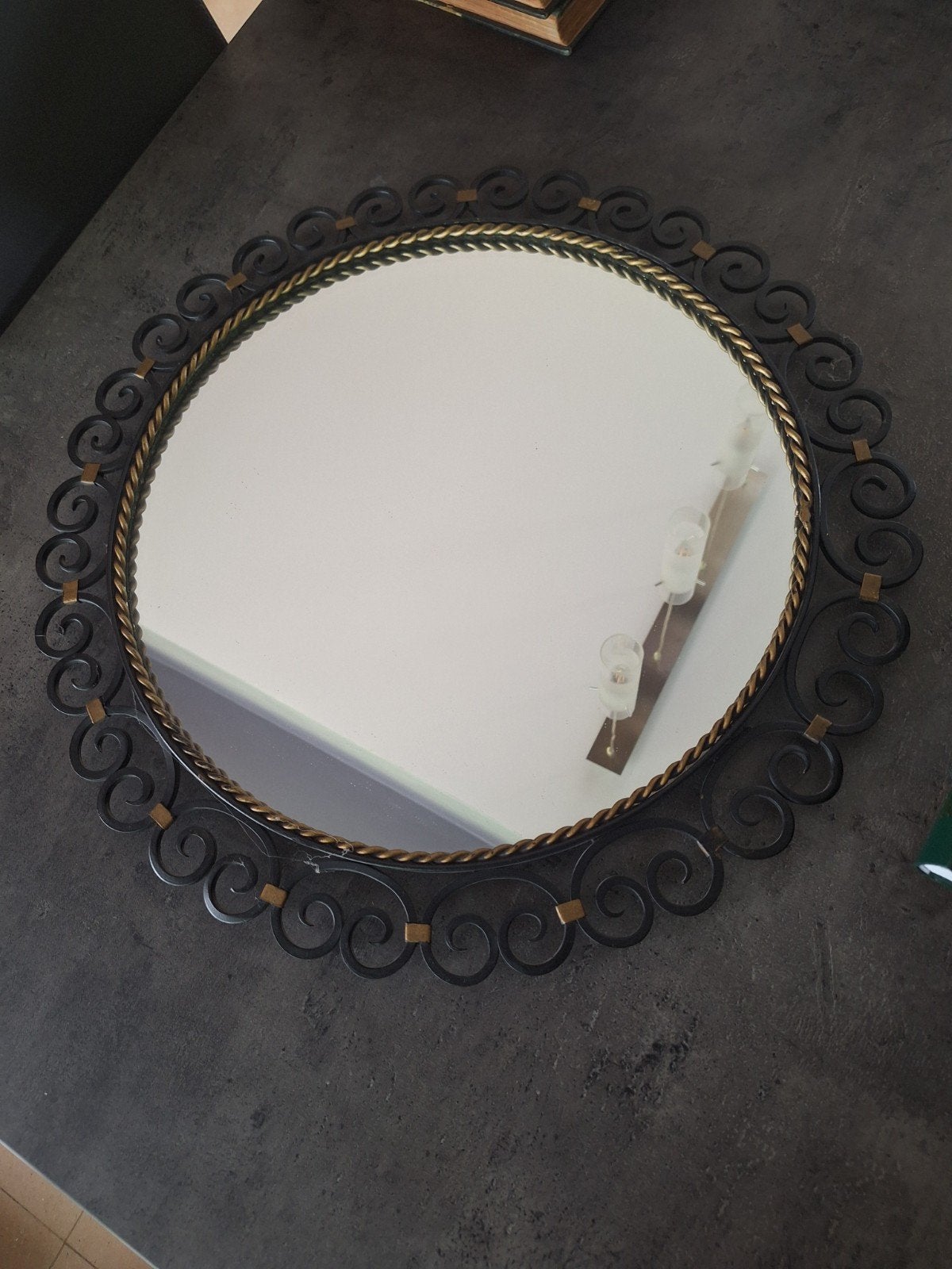 miroir vintage 1960, Enlèvement