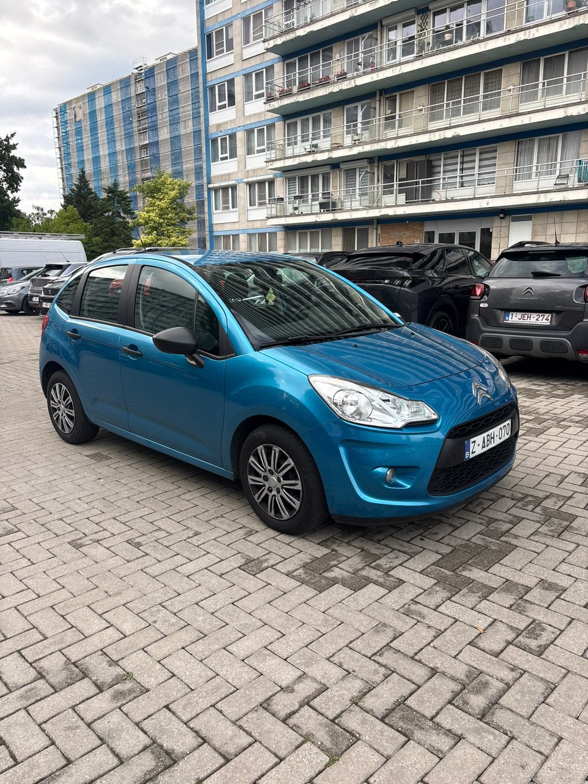 Citroen C3 1.1 benzine, Auto's, Euro 5, Stof, Blauw, Bedrijf