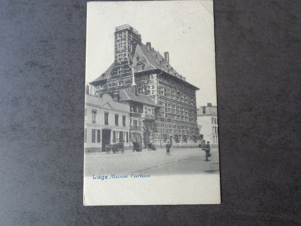 1 oude postkaart uit Liège (Curtius), Ophalen, Luik