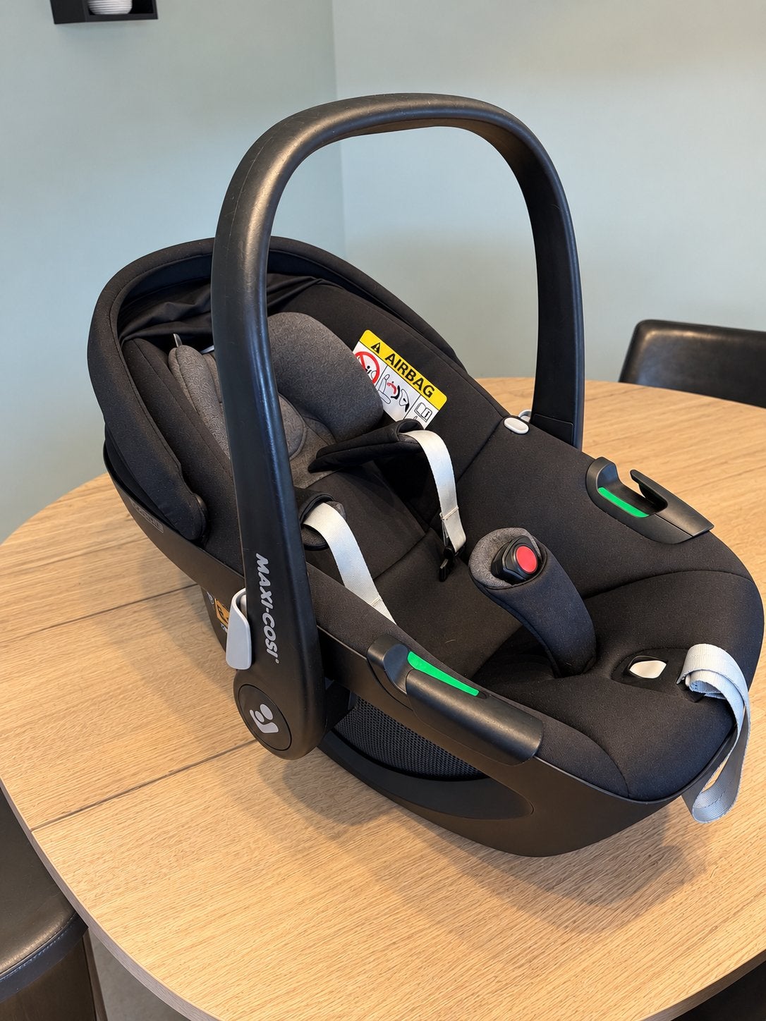 Maxi-Cosi Pebble 360, Kinderen en Baby's, Ophalen, Autogordel of Isofix, Gebruikt, Verstelbare rugleuning
