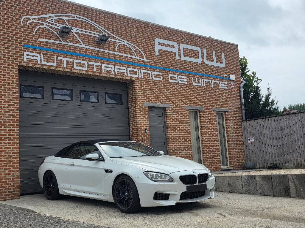 BMW M6 Competition - 4.4 Benzine V8 575PK - Frozen White, Automaat, 4 zetels, Cabriolet, Wit