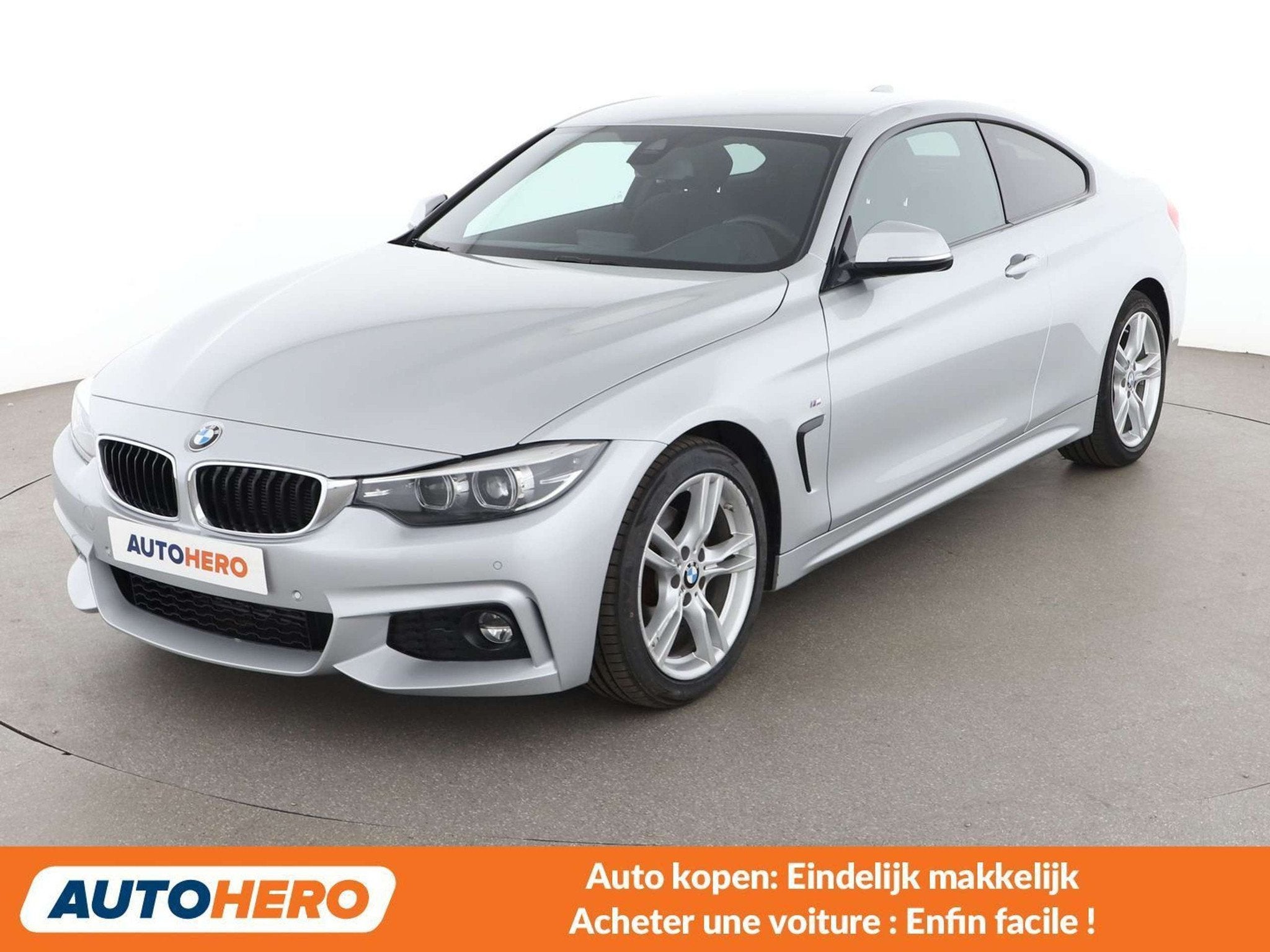 BMW 4 Serie 420 420d M Sport (bj 2018, automaat), Auto's, Automaat, 4 zetels, Achterwielaandrijving, Alcantara