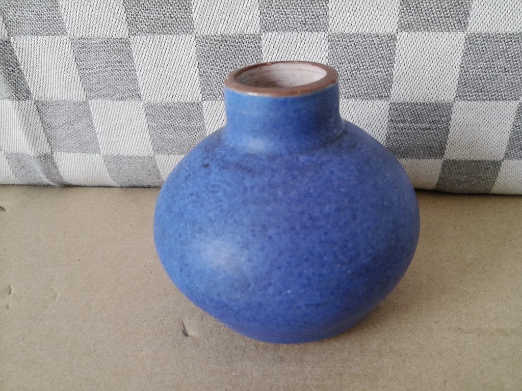 Vase en céramique design studio style céramique 8cm 1960, Antiquités & Art, Enlèvement ou Envoi