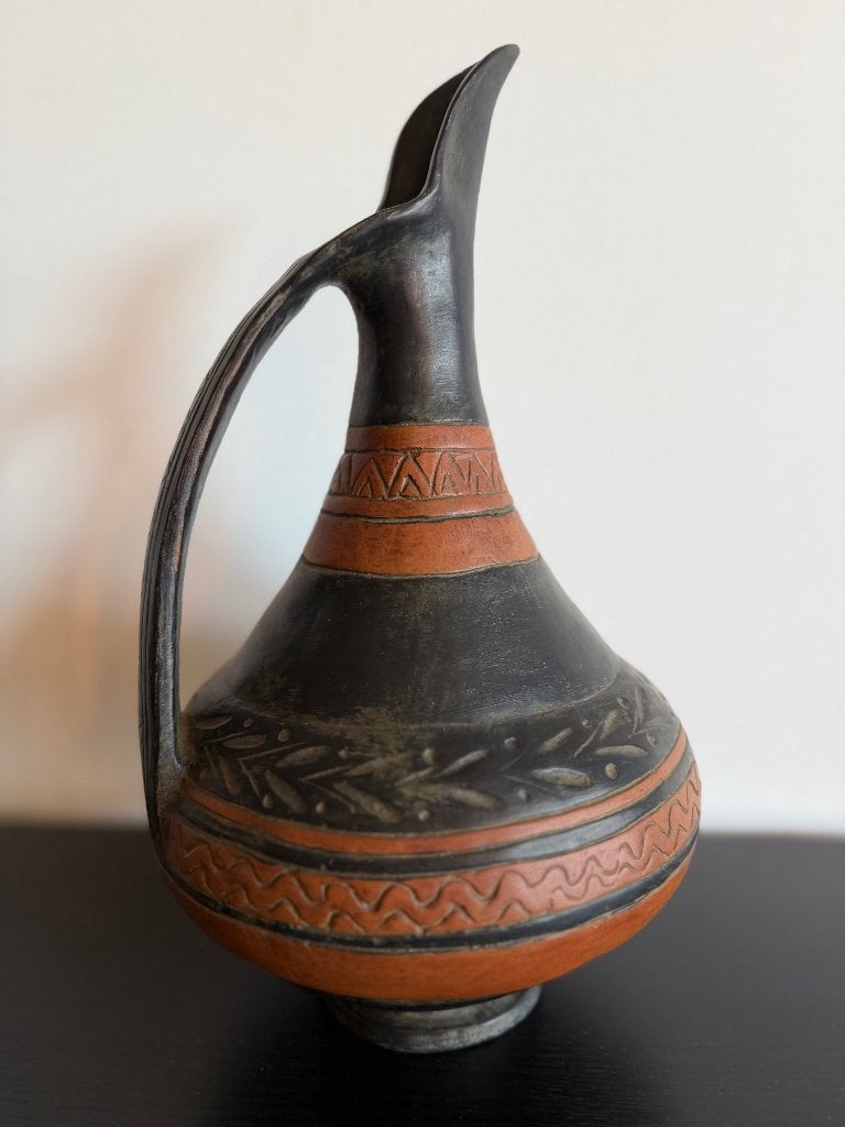 Mooie terracotta vaas ‘Dini & Cellai’, Ophalen