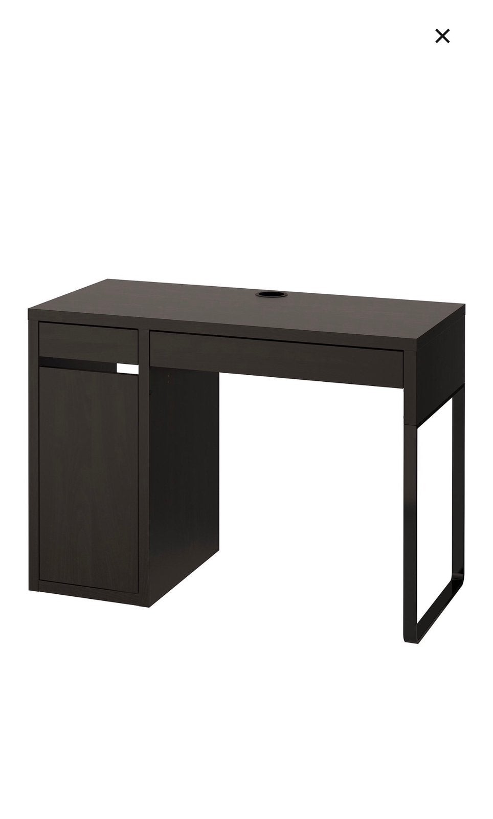 Bureau ikea Micke, Ophalen, Gebruikt, IKEA, Zwart