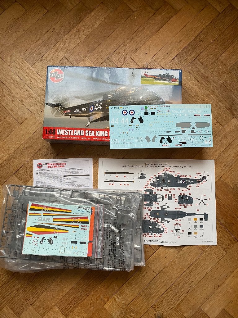 WESTLAND SEA KING - FORCE AERIENNE BELGE, Hobby & Loisirs créatifs, Neuf, Hélicoptère, Envoi, Plus grand que 1:72