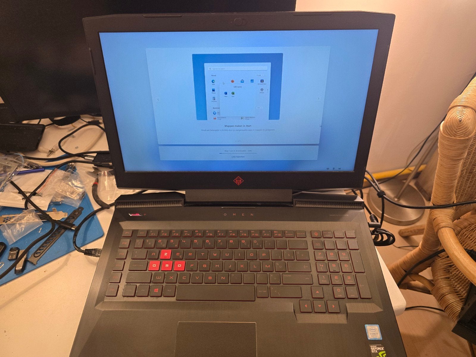 17 inch Hp Omen gaming laptop met Intel i7 en nvidia gpu, Computers en Software, Windows Laptops, Hp, Gebruikt, Met videokaart