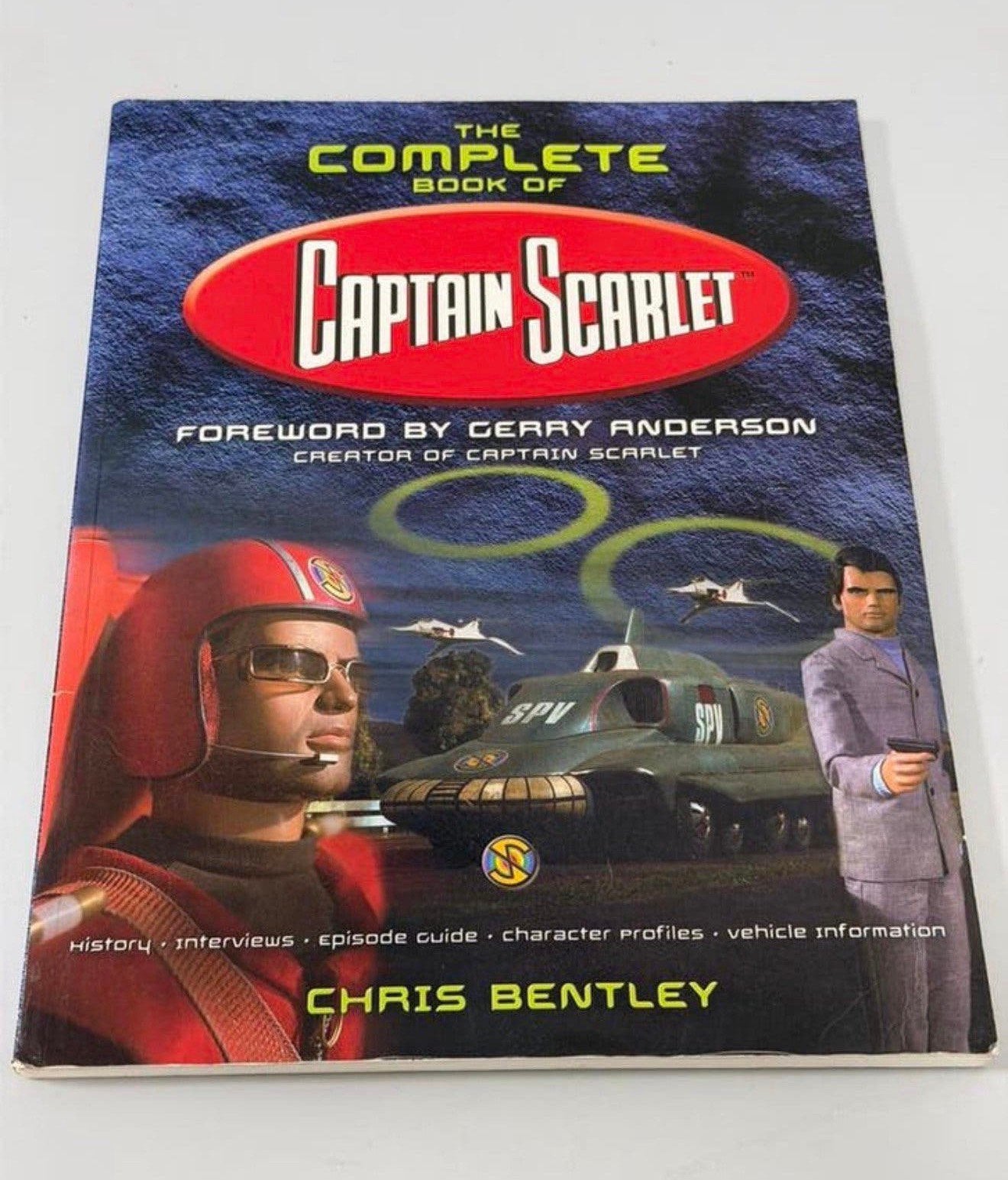 The Complete Book of Captain Scarlet Engels boek - zeldzaam, Verzamelen, Ophalen of Verzenden, Zo goed als nieuw, Overige typen