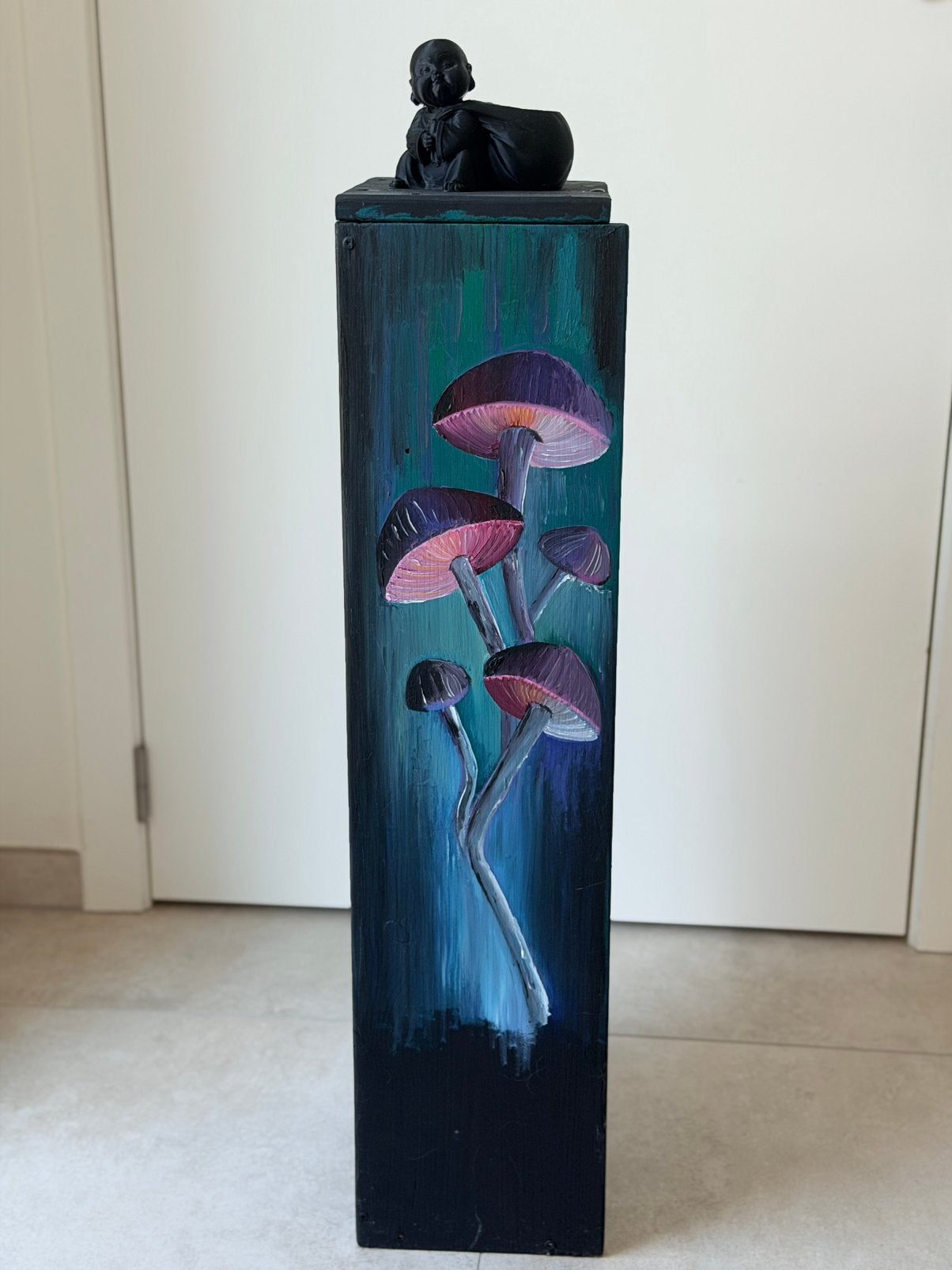 Support en bois pour plantes et clés, Maison & Meubles, Tables | Tables d'appoint, Enlèvement, Utilisé