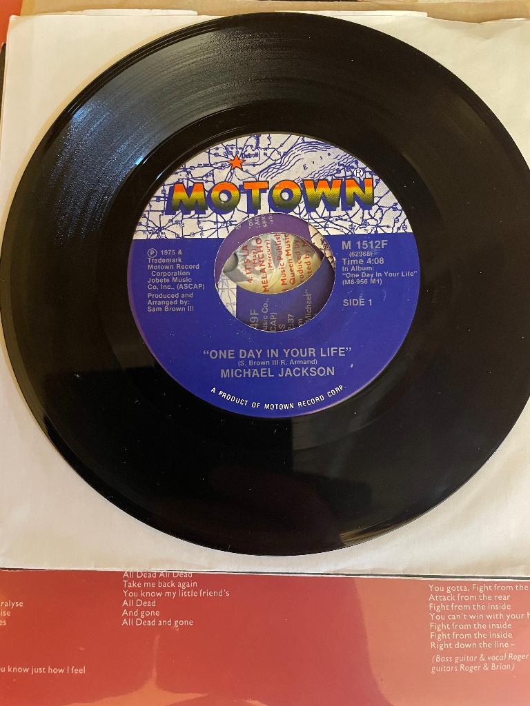 7" Michael Jackson - One Day In Your Life - US, CD & DVD, Vinyles | Pop, Envoi, 7 inch