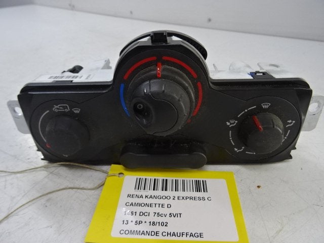 PANNEAU DE COMMANDE CHAUFFAGE Renault Kangoo Express (FW), Autos : Pièces & Accessoires, Tableau de bord & Interrupteurs, Renault