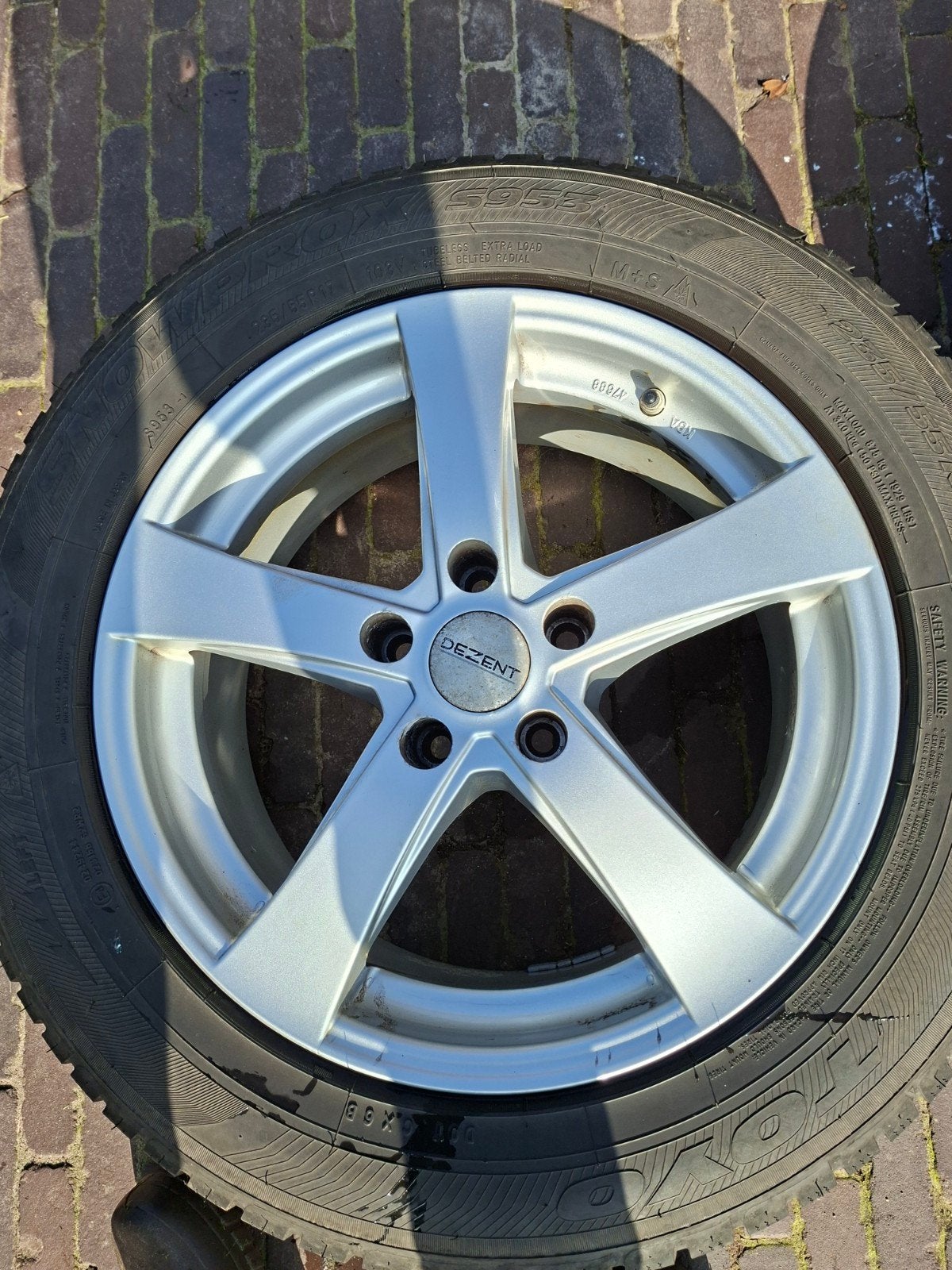 Winterbanden merk Denzel in zeer goede staat, Auto-onderdelen, Ophalen of Verzenden, Gebruikt, Winterbanden, Band(en)