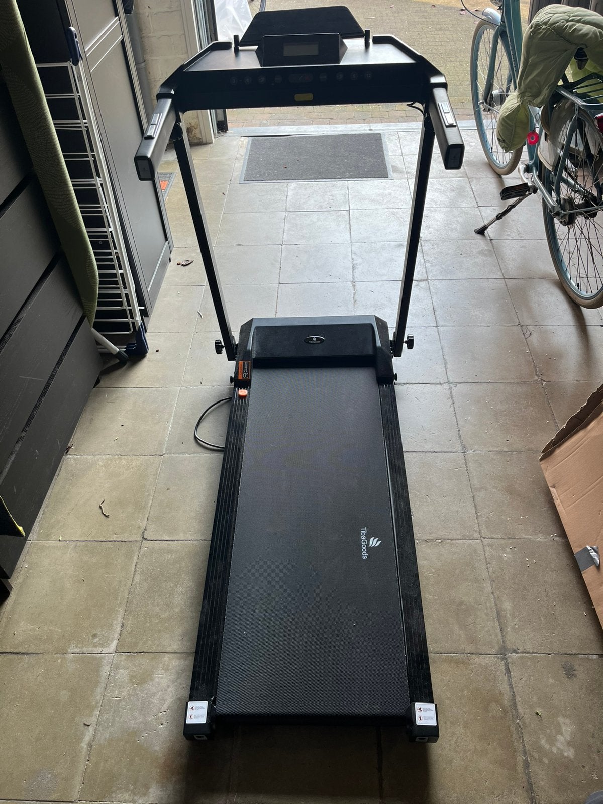 Tiba goods loopband inklapbaar, Sport en Fitness, Fitnessapparatuur, Ophalen, Zo goed als nieuw