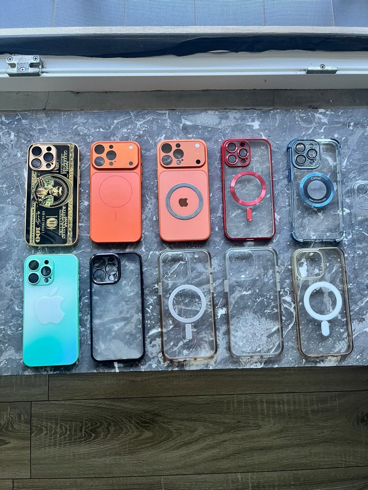 Iphone 15pro max hoesjes, Télécoms, Housse ou Sac, Enlèvement ou Envoi, Comme neuf, Antibactérien
