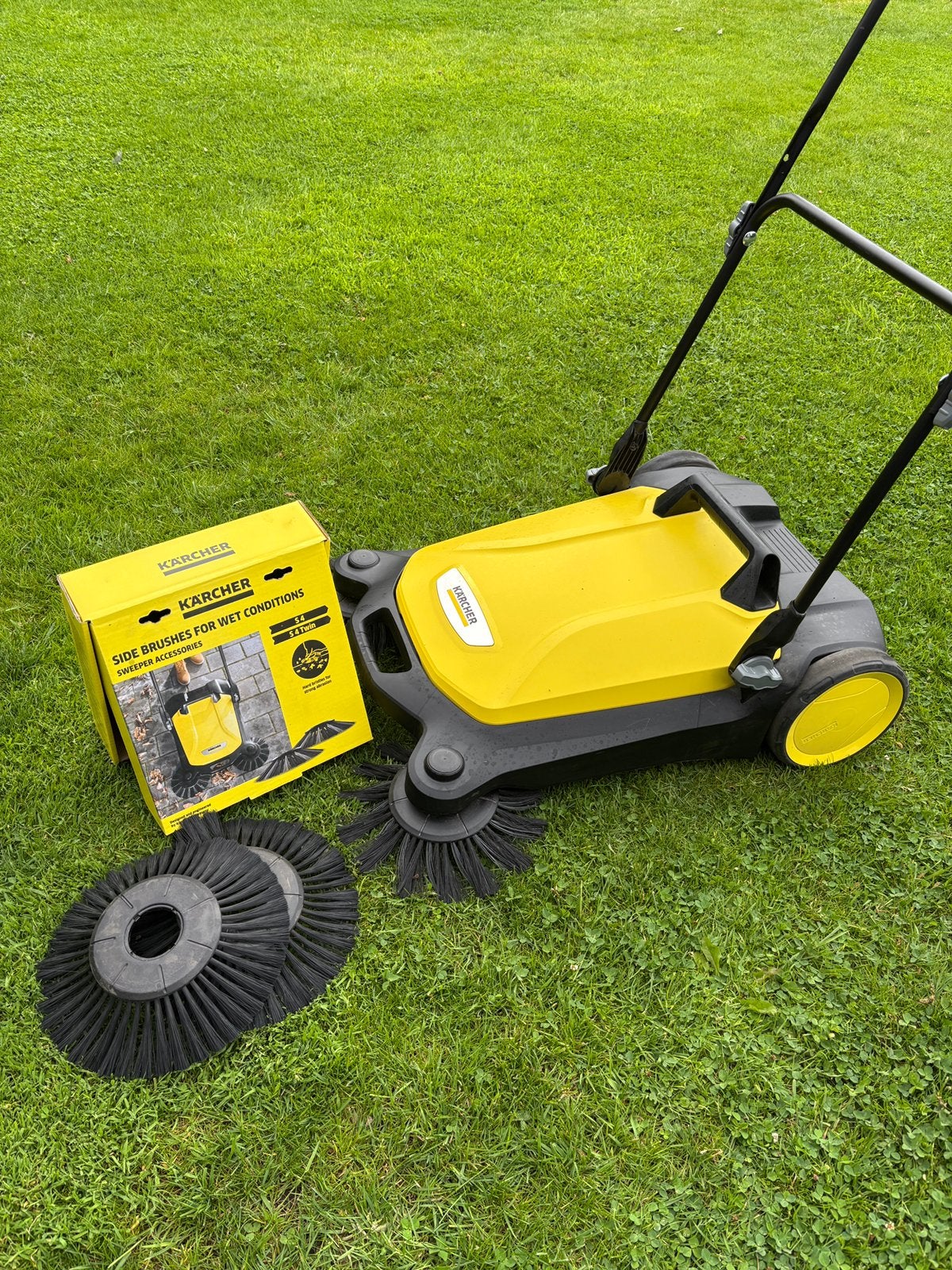 Kärcher handveegmachine S4 Twin, Tuin en Terras, Ophalen, Zo goed als nieuw