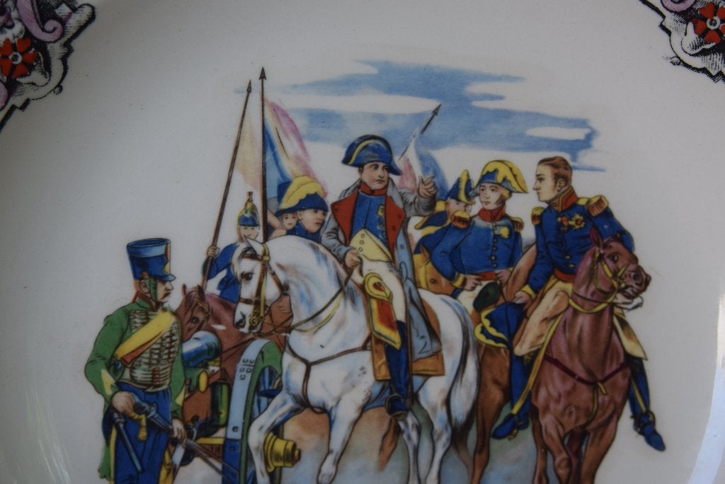 Assiette Boch 'Napoléon', Antiquités & Art, Enlèvement ou Envoi