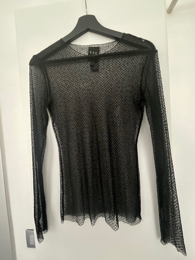 Top, Maat 38/40 (M), Zwart, Ophalen of Verzenden, Zo goed als nieuw