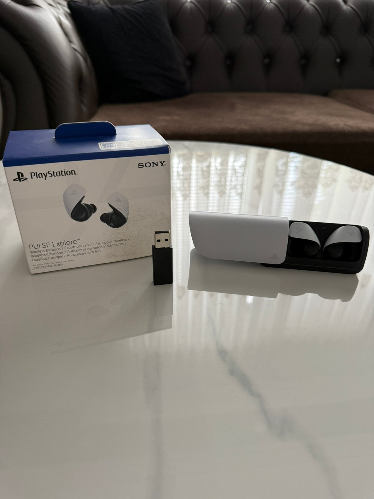 Playstation 5 pulse explore earbuds, Games en Spelcomputers, Spelcomputers | Sony PlayStation 5, Ophalen, Zo goed als nieuw, Playstation 5