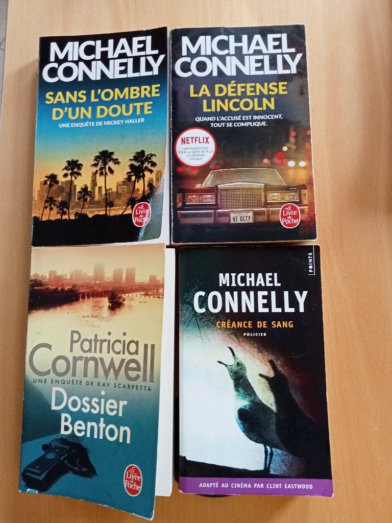 A vendre 4 thrillers passionnants, Enlèvement, Neuf