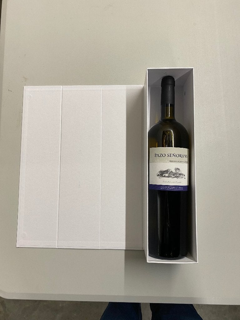 2 flessen Pazo Señorans Selección de Añada 2010 Magnum, Collections, Vins, Neuf, Vin blanc, Enlèvement, Espagne