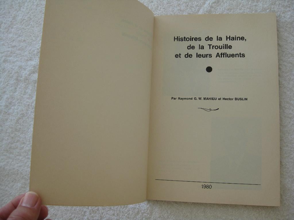 Borinage – Haine et Trouille – Mahieu et Buslin - 1980, Enlèvement ou Envoi, Utilisé