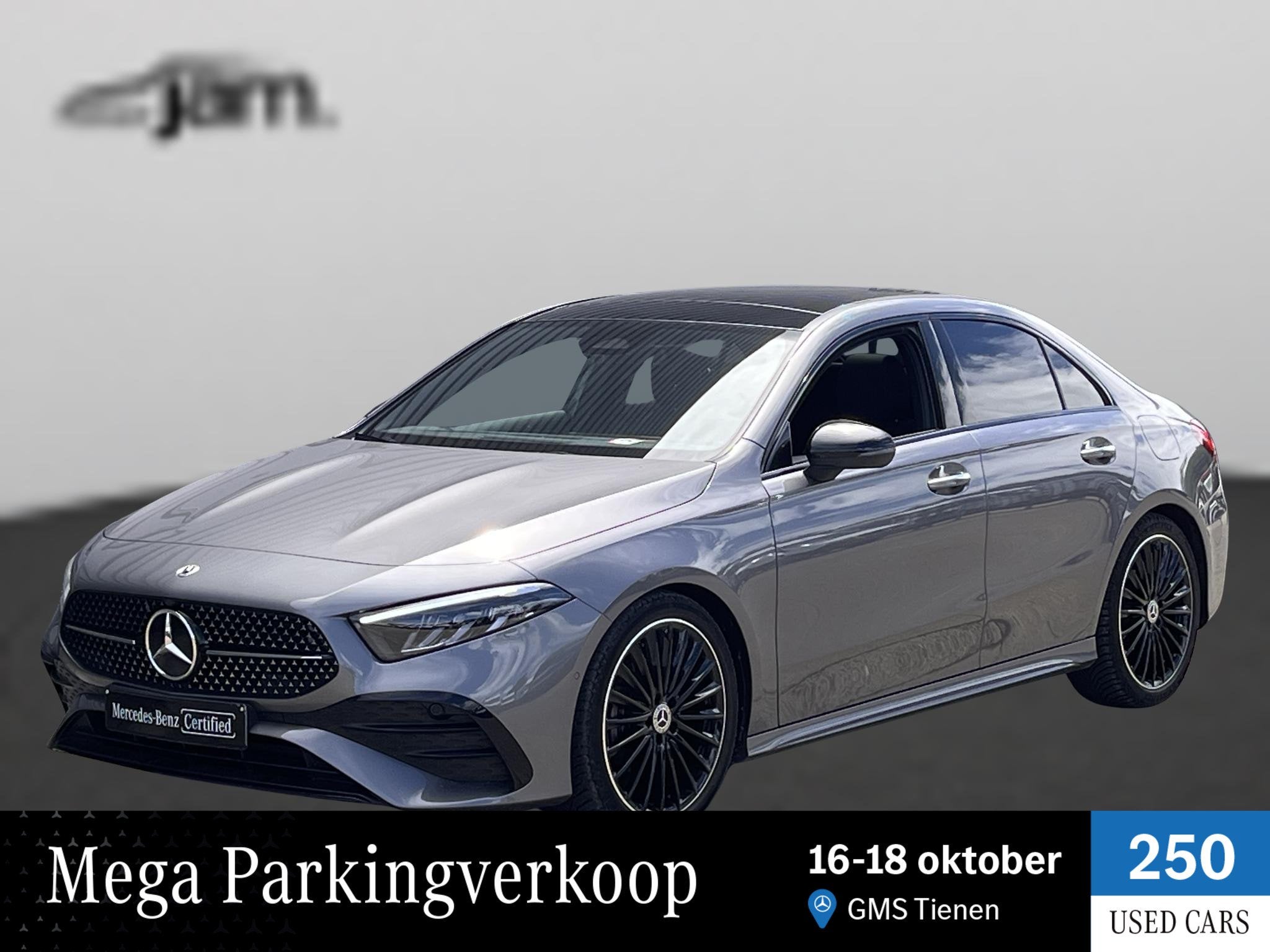Mercedes-Benz A-Klasse Limousine 180 d AMG/Pano, Auto's, 4 deurs, Stof, Gebruikt, 4 cilinders
