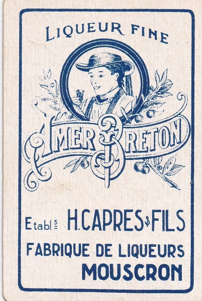 L 5 / S K  CARPRES & FILS MOUSCRON  LIQUEUR, Verzamelen, Ophalen of Verzenden, Nieuw, Speelkaart(en)