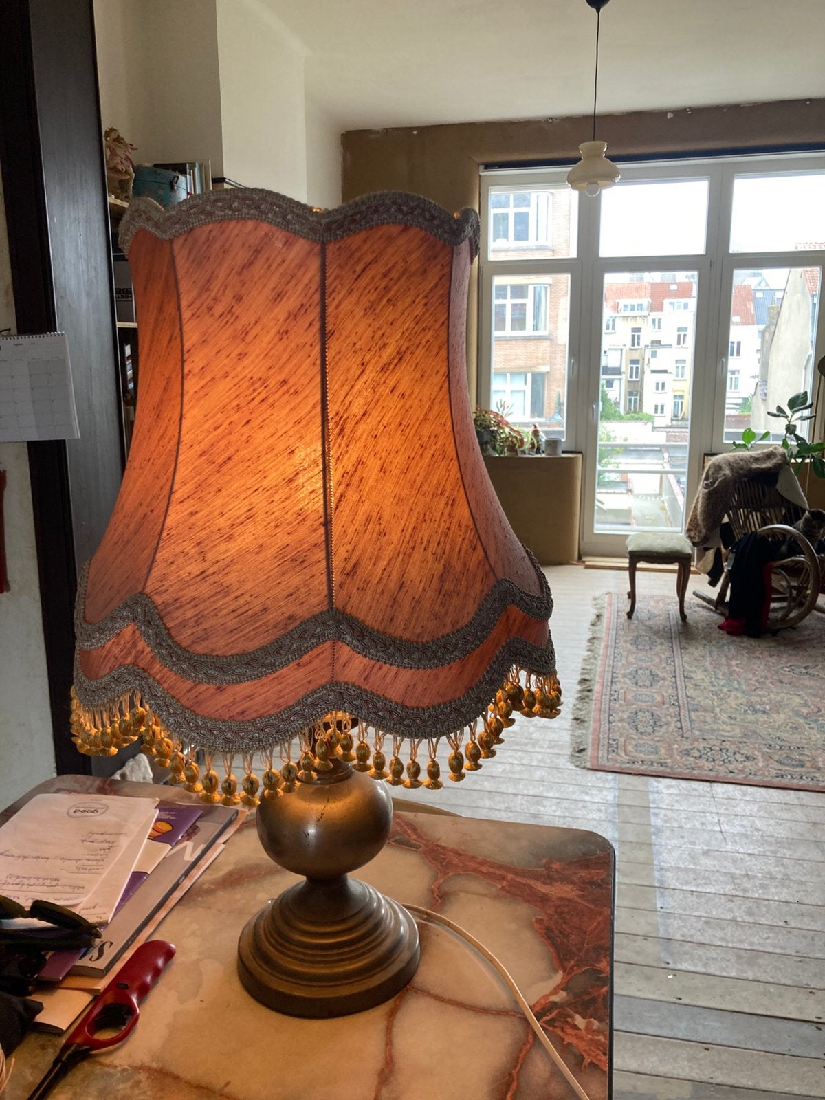 Lampe rétro, Enlèvement