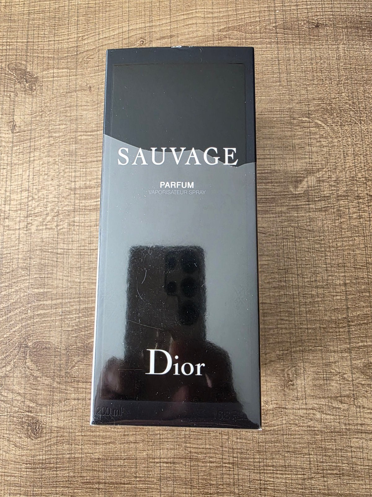 Dior Sauvage Parfum 200 ml – Origineel – Zo goed als nieuw, Enlèvement ou Envoi, Comme neuf