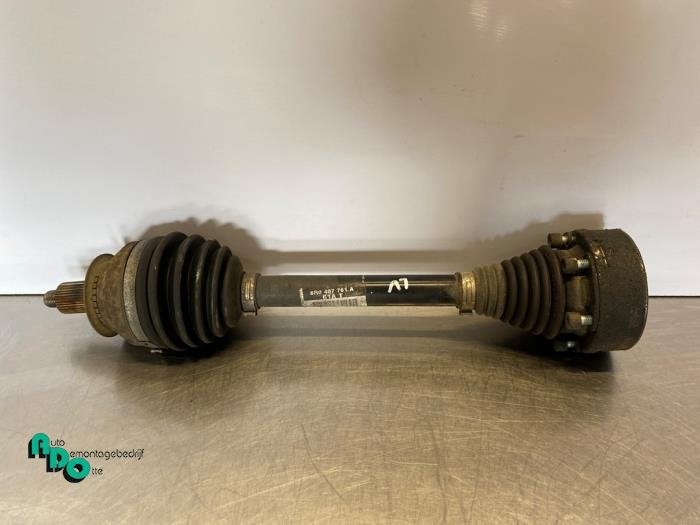 Aandrijfas links-voor van een Volkswagen Polo (Polo 09-), Gebruikt, -, Volkswagen, -