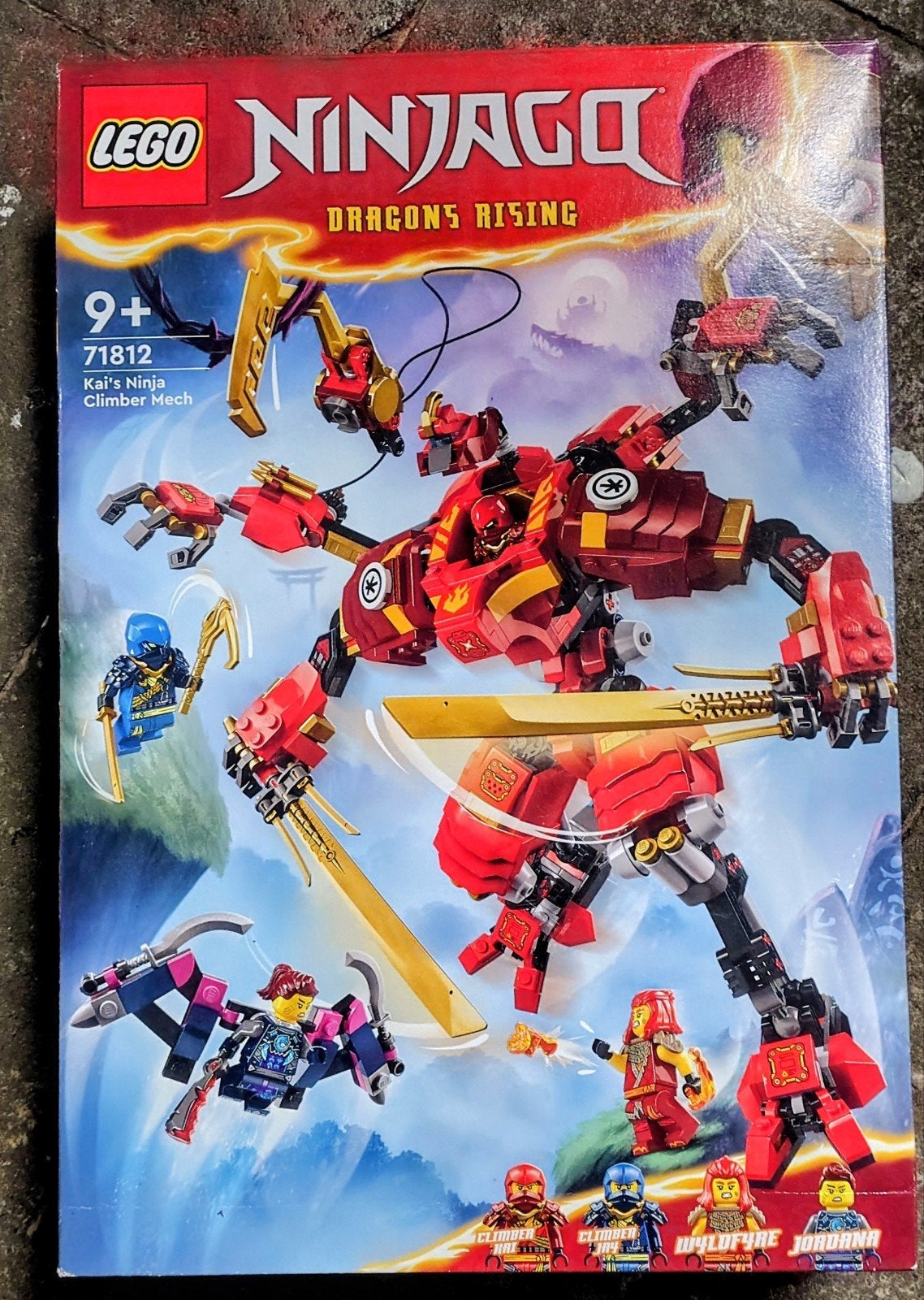 Lego Ninjago kai's ninjaklimmecha 71812 NIEUW in gesloten do, Ophalen, Nieuw, Compleet, Lego