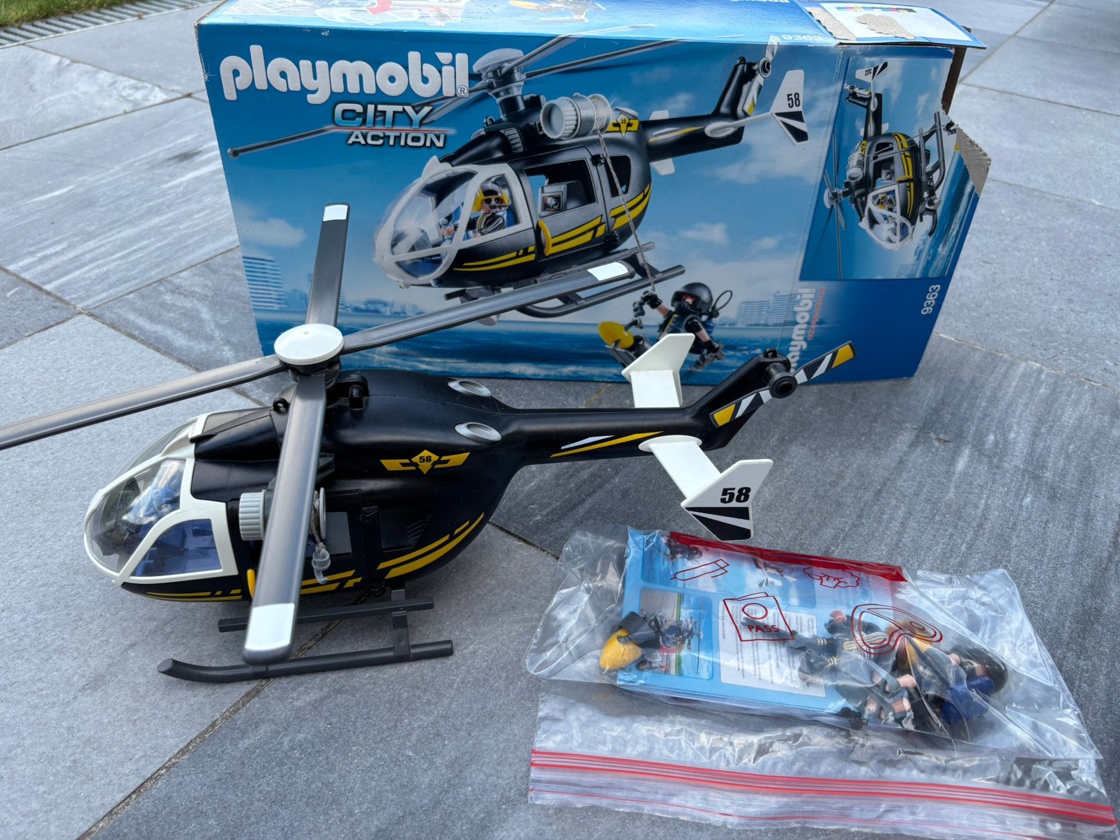 Playmobil 9363 : Hélicoptère - COMPLET, Enfants & Bébés, Jouets | Playmobil, Enlèvement ou Envoi, Comme neuf
