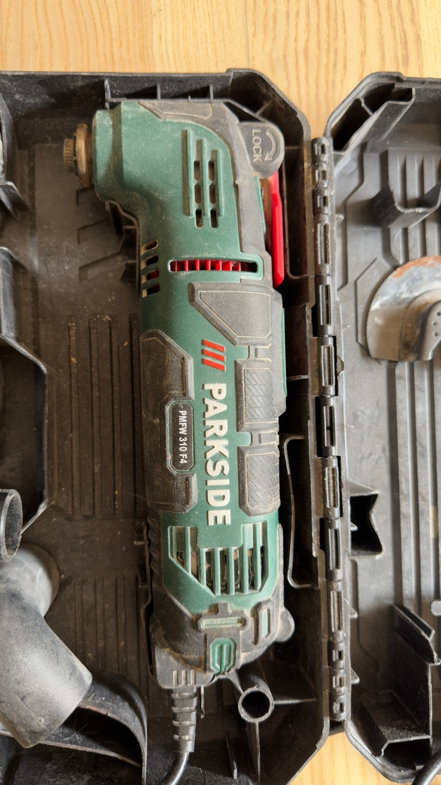 Multitool + accessoires parkside, Bricolage & Construction, Enlèvement ou Envoi, Utilisé