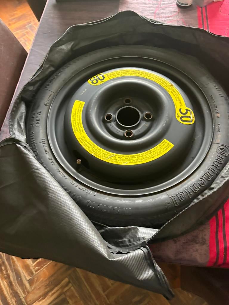Roue de secour bmw z1, Ophalen