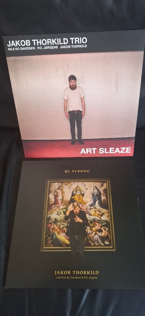 Jakob Thorkild - Art Sleaze/Be Strong 2LPs Free Jazz Guitar, CD & DVD, Vinyles | Jazz & Blues, Pressage original, Enlèvement ou Envoi