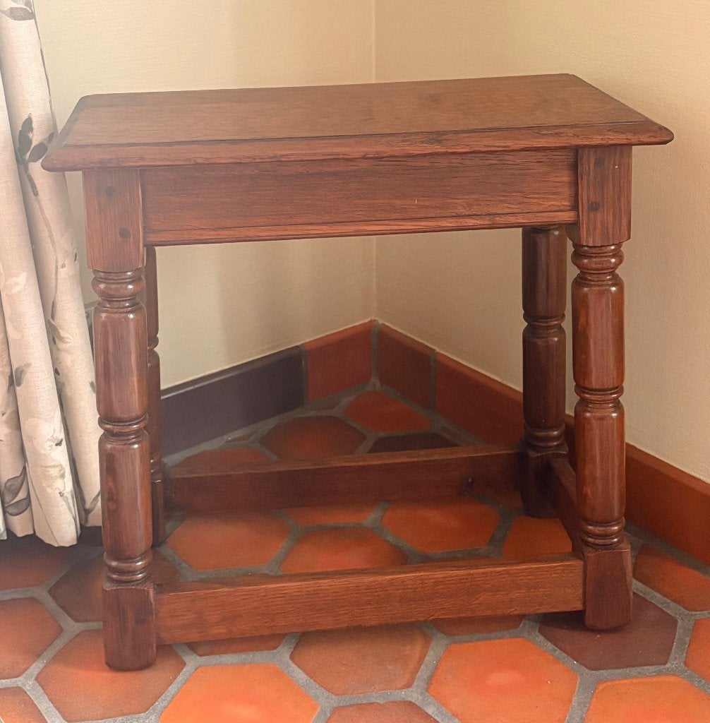 Salontafel en bijzettafeltjes, Huis en Inrichting, Ophalen, Gebruikt, Eikenhout