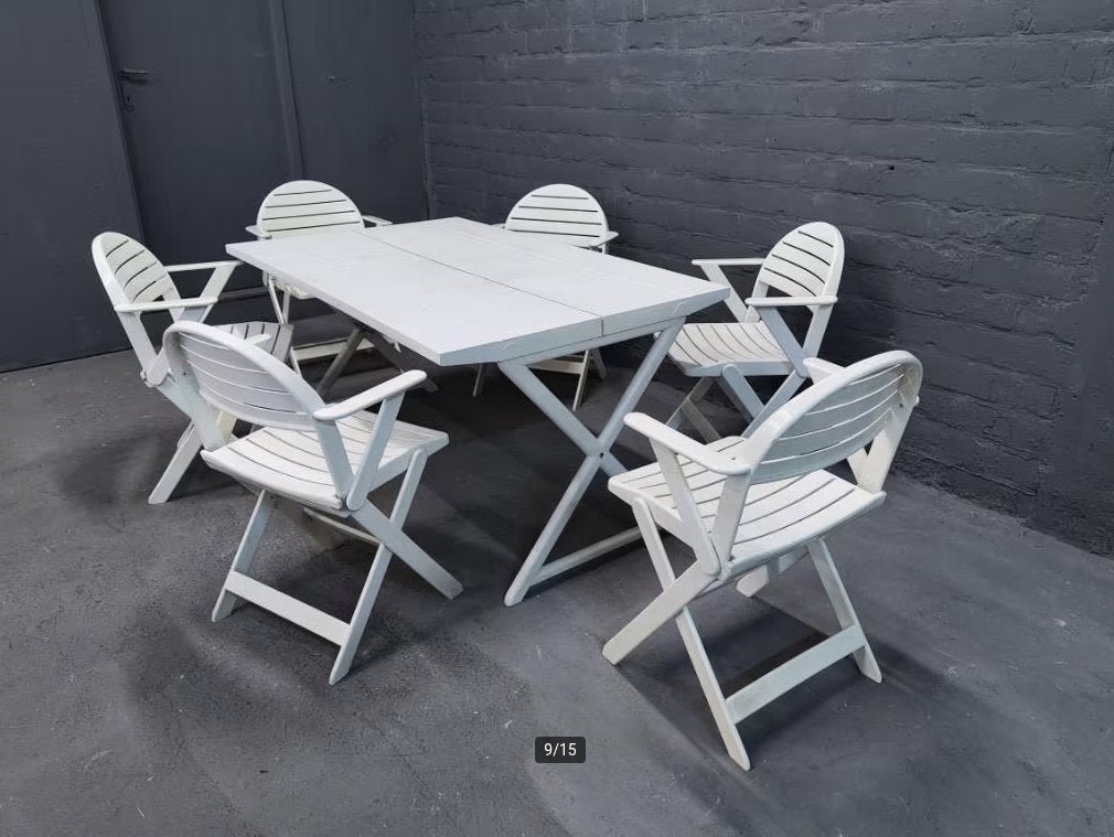 tuinset Vinga Niels Gammelgaard IKEA UNIEK !, Tuin en Terras, Ophalen, Kunststof, Tuinset