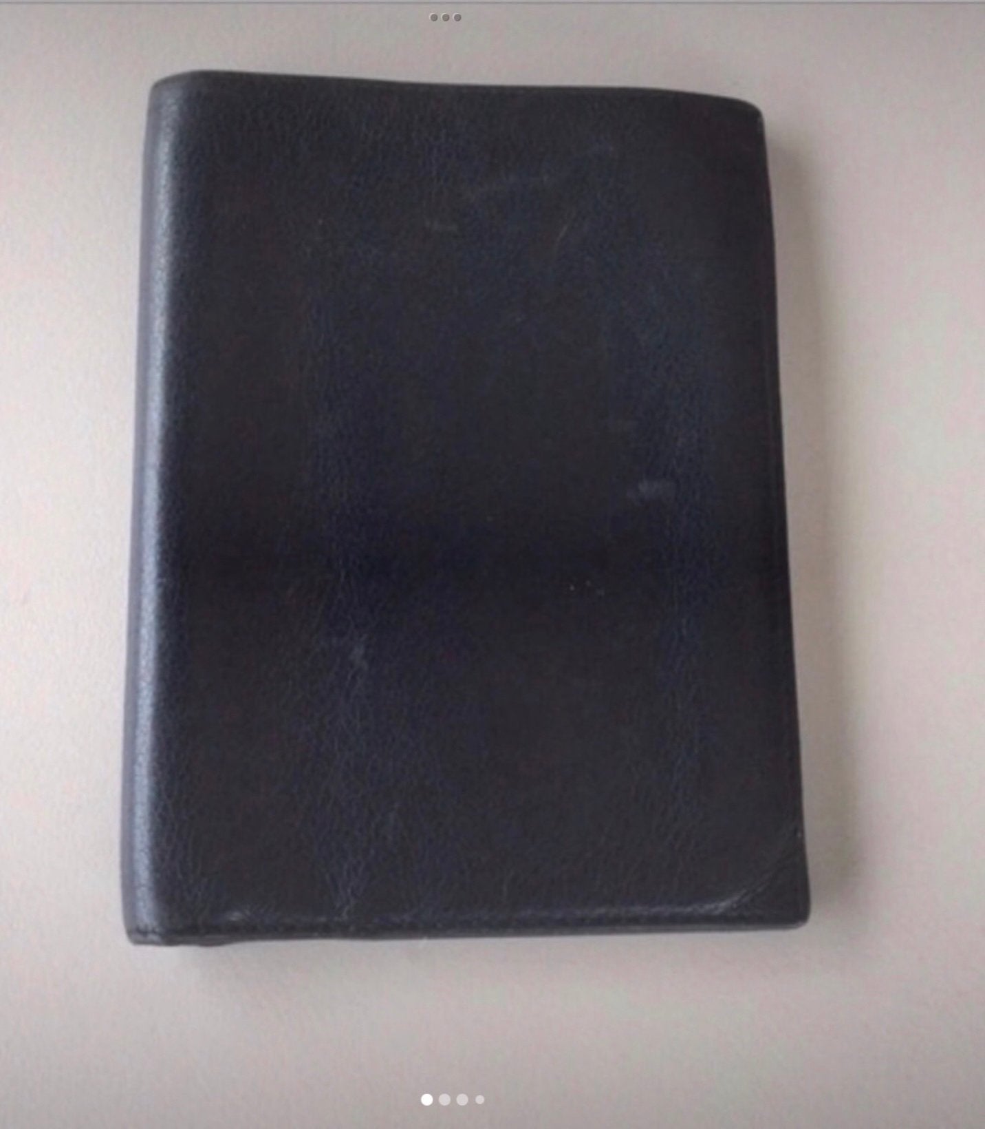 Zwarte lederen portefeuille Tradition, Handtassen en Accessoires, Overige merken, Zwart, Ophalen of Verzenden, Zo goed als nieuw