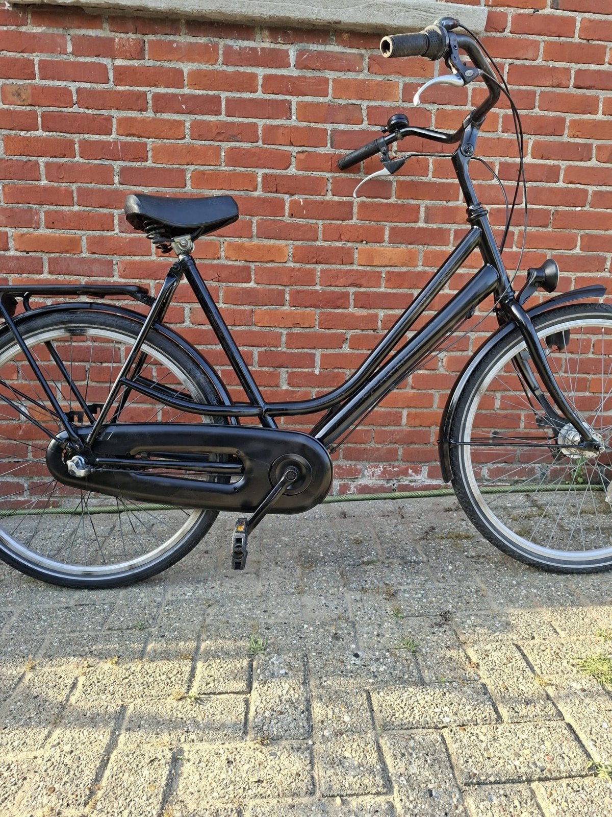 Omafiets (damesfiets) – 26 inch – €40, Fietsen en Brommers, Terugtraprem, Versnellingen, 56 cm of meer, Zo goed als nieuw