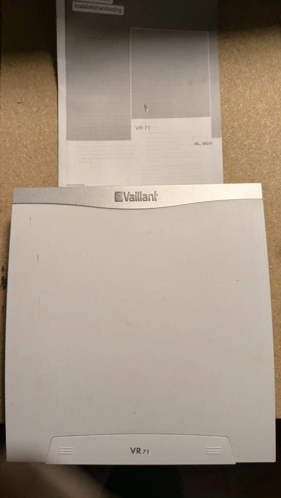 Vaillant VR71 besturingsmodule, Doe-het-zelf en Bouw, Ophalen of Verzenden, Slimme thermostaat, Zo goed als nieuw