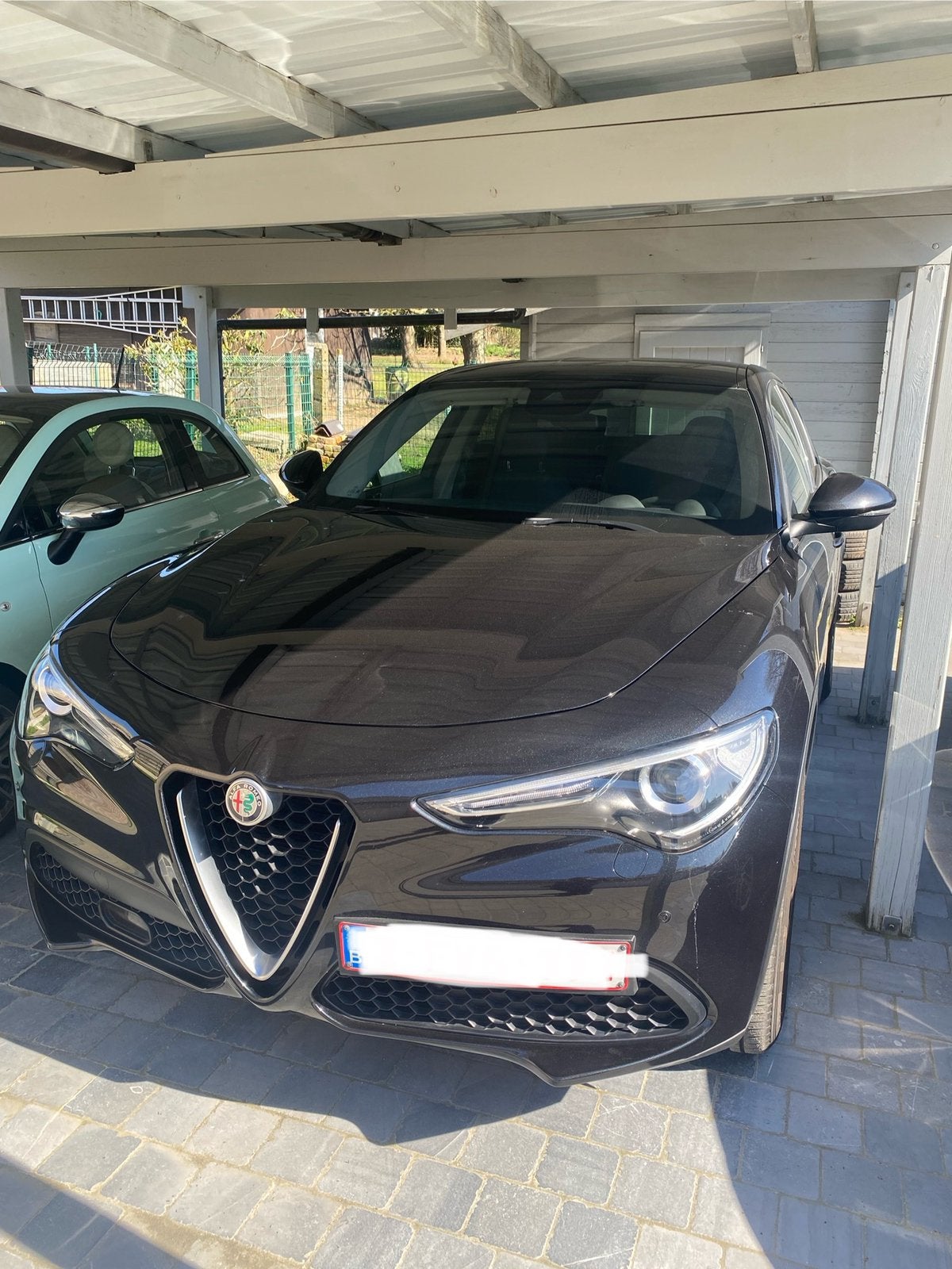 Alpha Roméo Stelvio 01/2019 (Automaat), Autos, Cuir et Alcantara, Achat, 8 kg, Euro 6