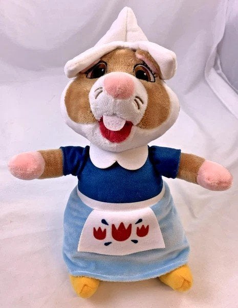 Albert Heijn AH hamster knuffel vrouw in klederdracht, Kinderen en Baby's, Speelgoed | Knuffels en Pluche, Hamster, Zo goed als nieuw
