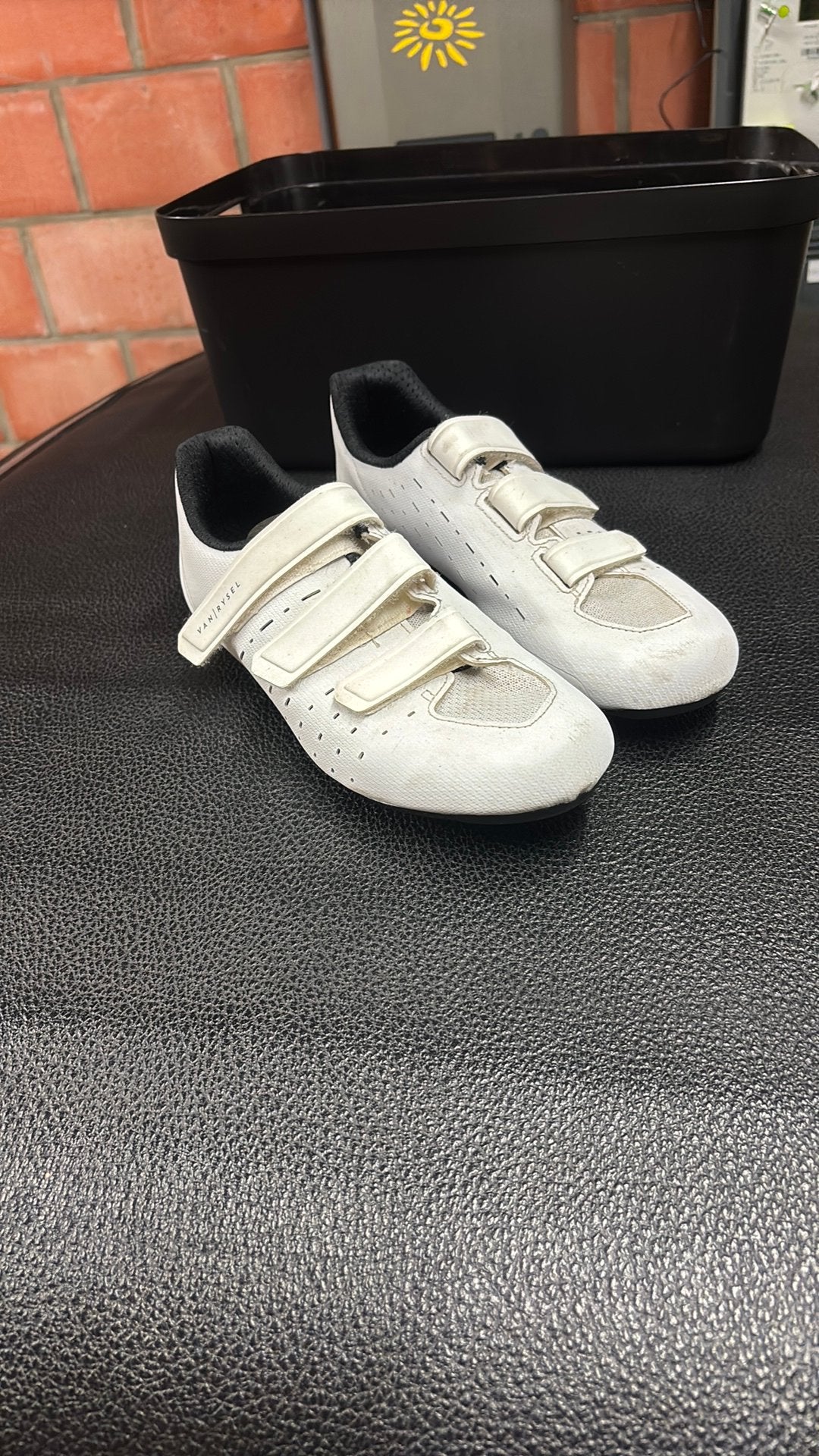 Koersschoenen kids maat 41 van rysel, Fietsen en Brommers, Ophalen, Gebruikt, Kinderen, M