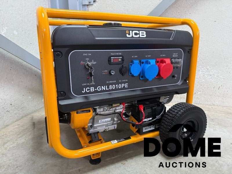 Générateur à essence JCB de 7 500 watts