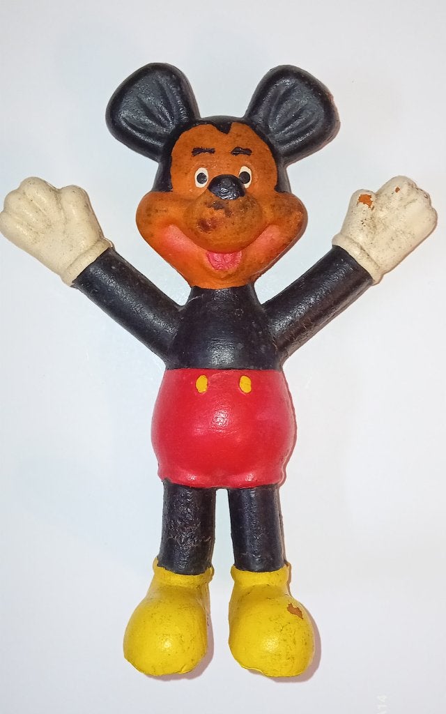 Vintage Mickey Mouse, Verzamelen, Ophalen of Verzenden, Mickey Mouse, Gebruikt, Beeldje of Figuurtje