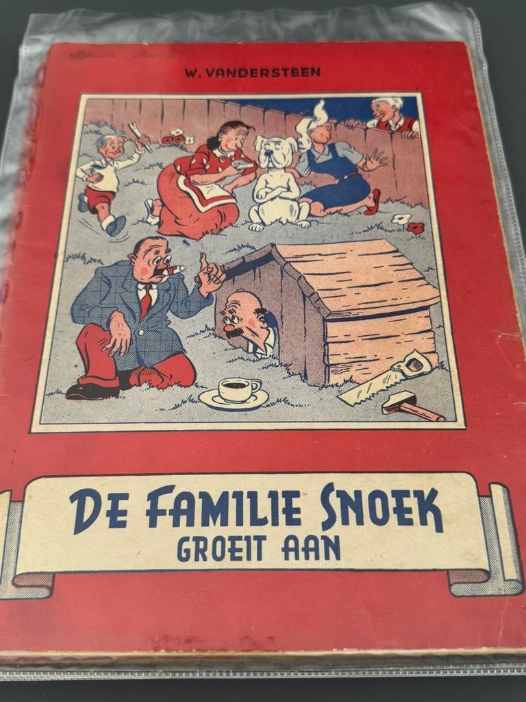 GERESERVEERD Collectie de familie Snoek jaren 50, Boeken, Meerdere stripboeken, Ophalen, Gelezen