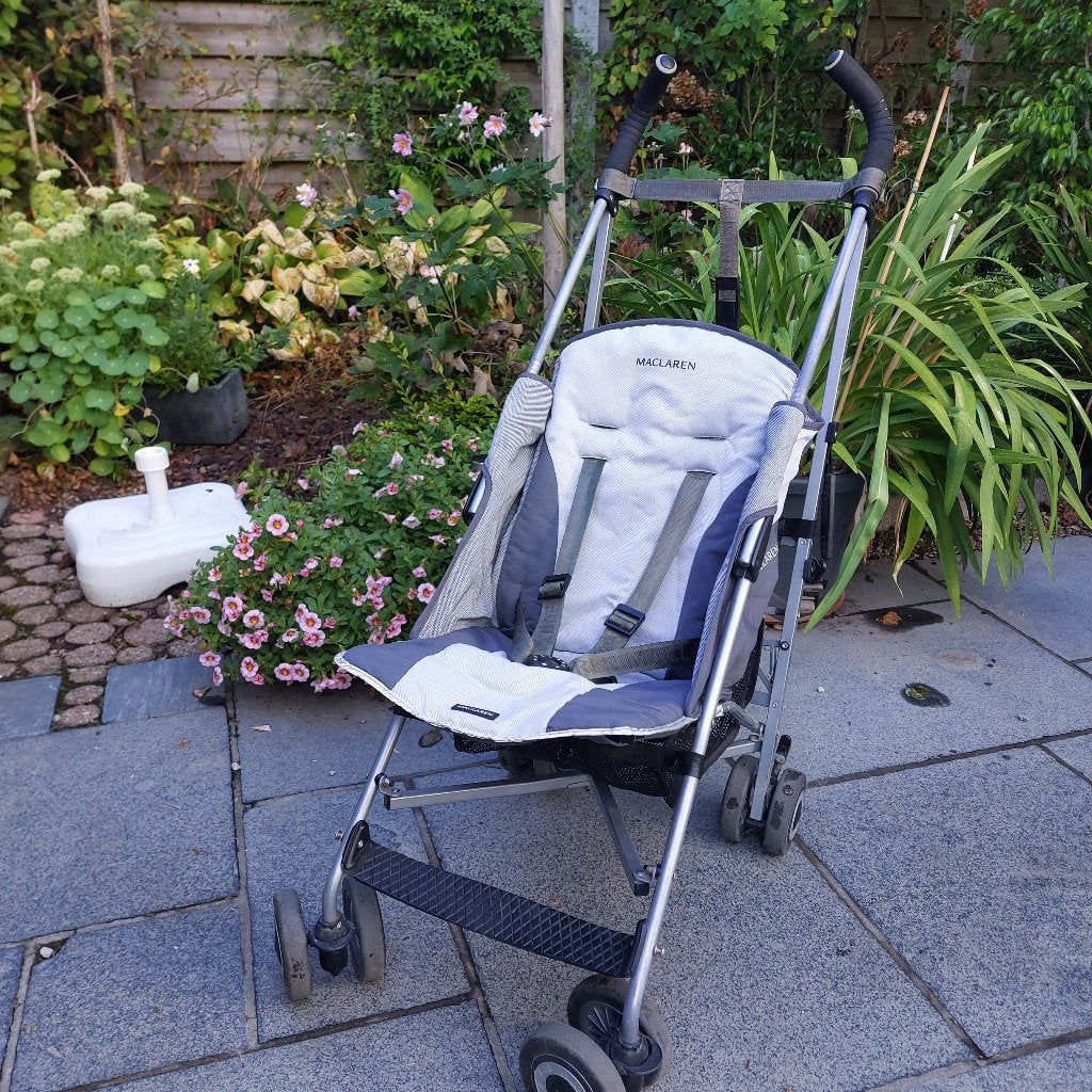 Plooibuggy maclaren, Ophalen, Gebruikt, Maclaren, Regenhoes