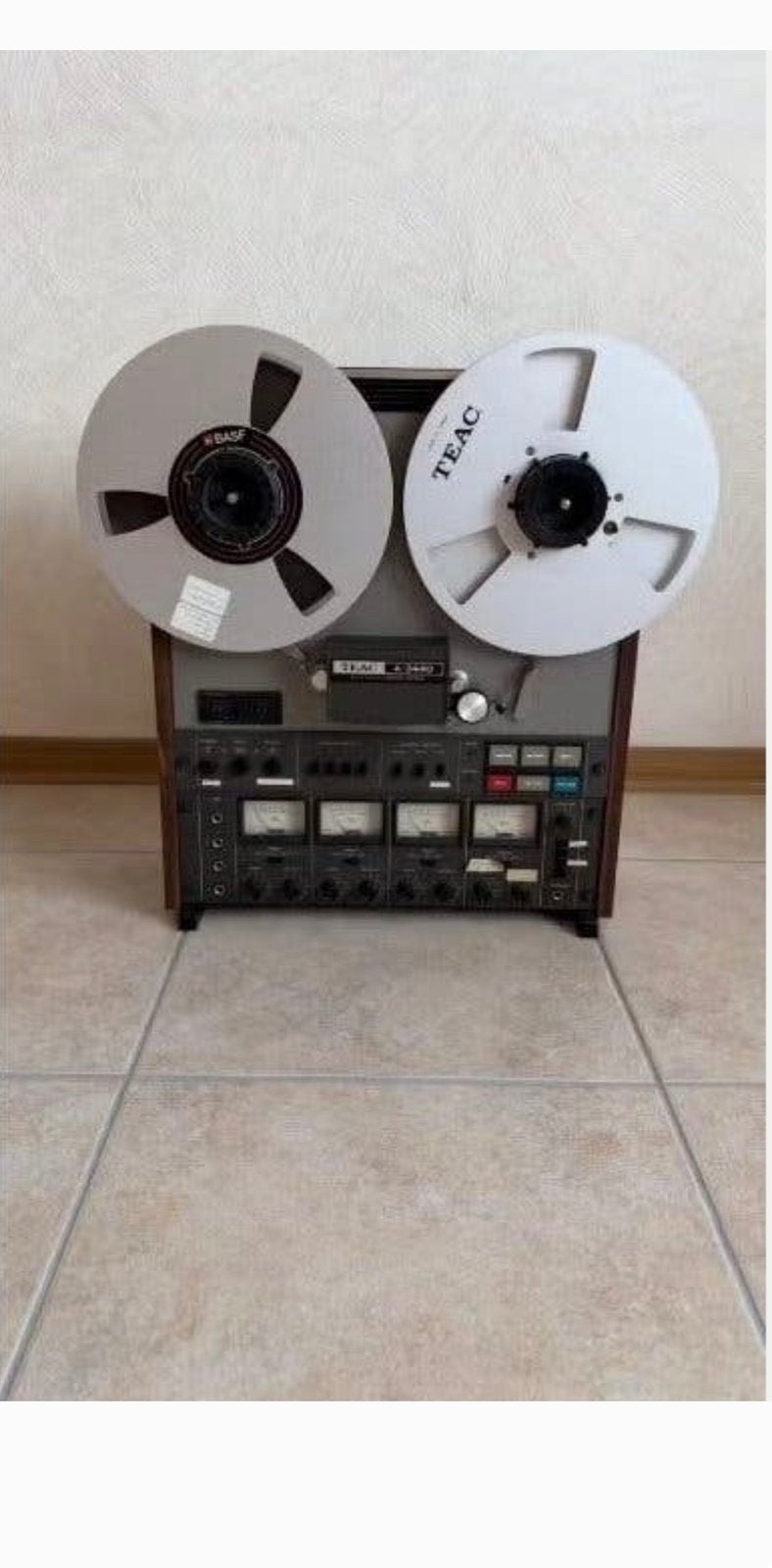 TEAC A-3440 4-Track Reel-to-Reel Recorder | Incl. spoelen, Ophalen, Bandrecorder
