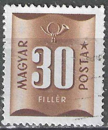 Hongarije 1952 - Yvert 191TX - Takszegel - 30 fi. (PF), Postzegels en Munten, Verzenden, Postfris