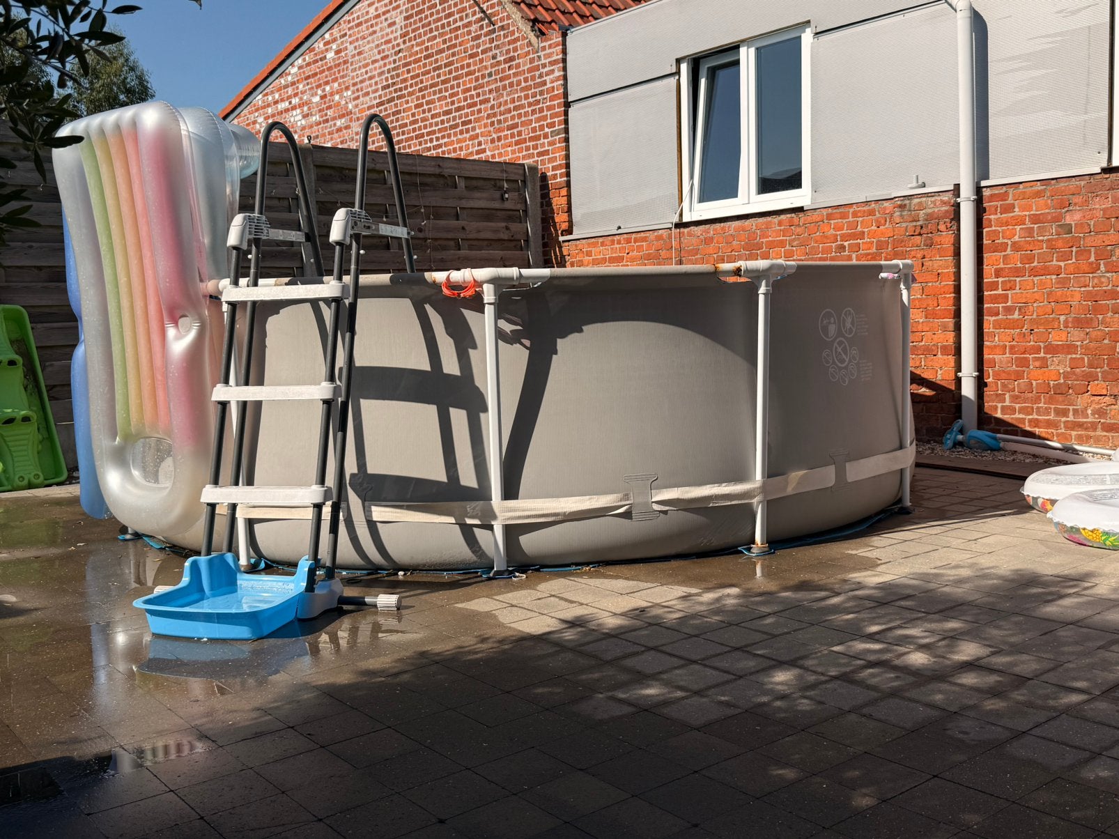 LINER!  intex prism frame 366x99, Ophalen, Zo goed als nieuw